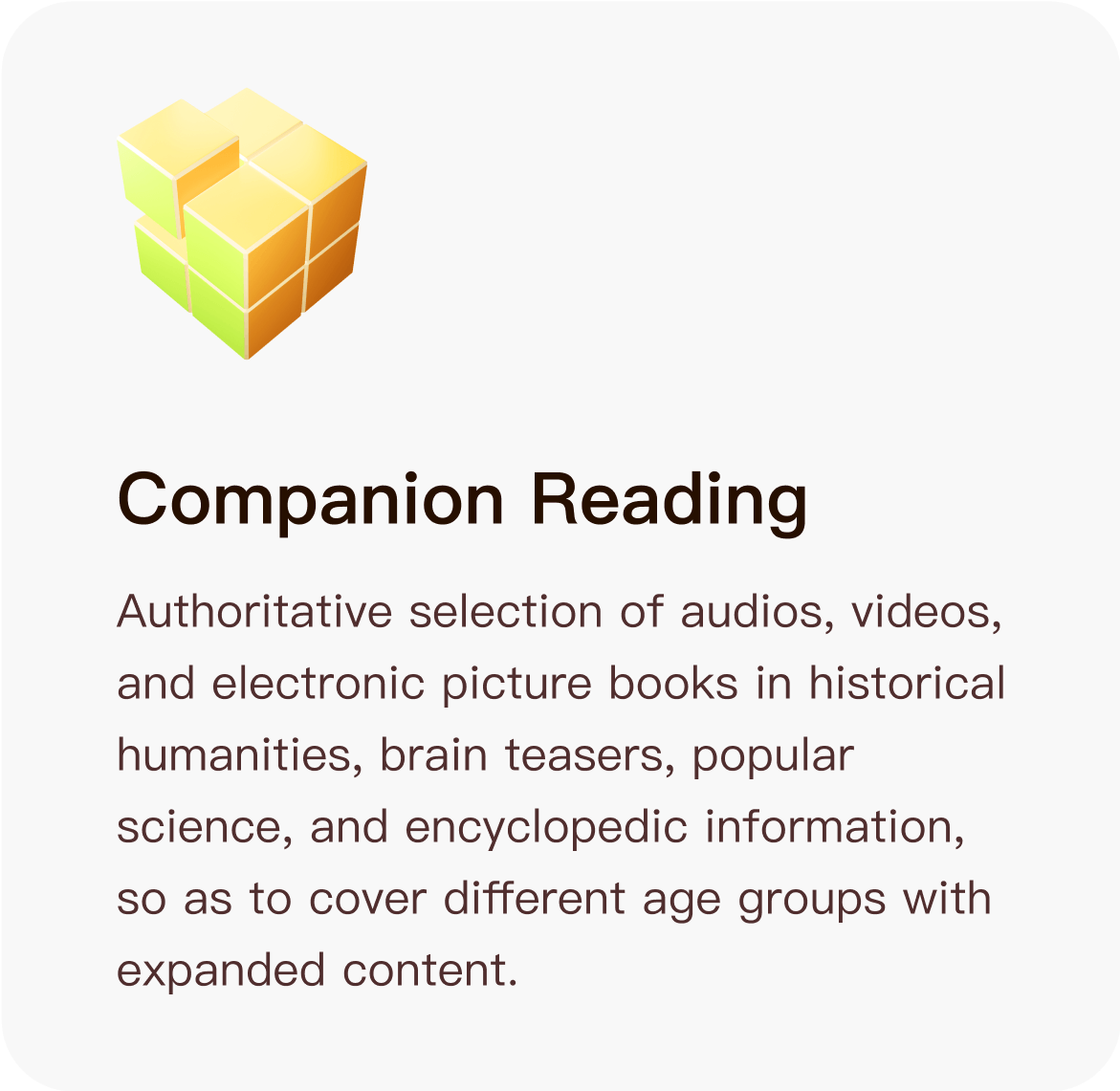 Intelligent Class Cognition